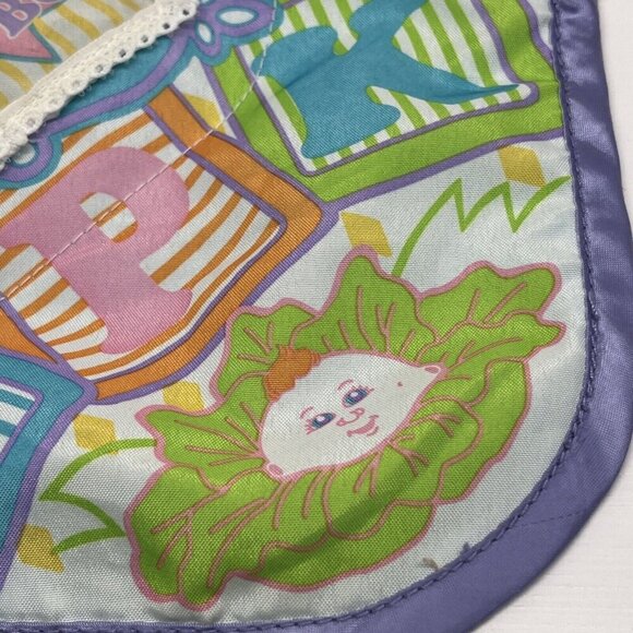 Vintage Cabbage Patch Kids Doll Size SWADDLE BLANKET TOWEL Grow Chart 1994 - Picture 4 of 11